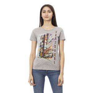Trussardi Action Gray Cotton Women Women's T-Shirt